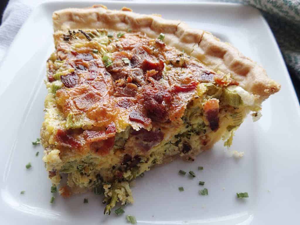 Broccoli Bacon Quiche