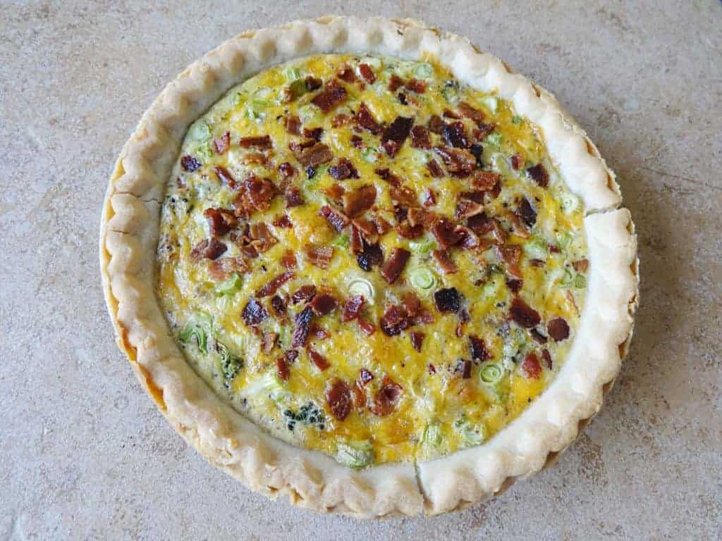 Broccoli Bacon Quiche