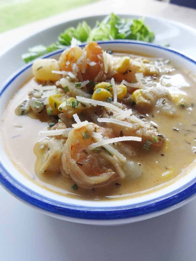 Easy Shrimp and Corn Chowder