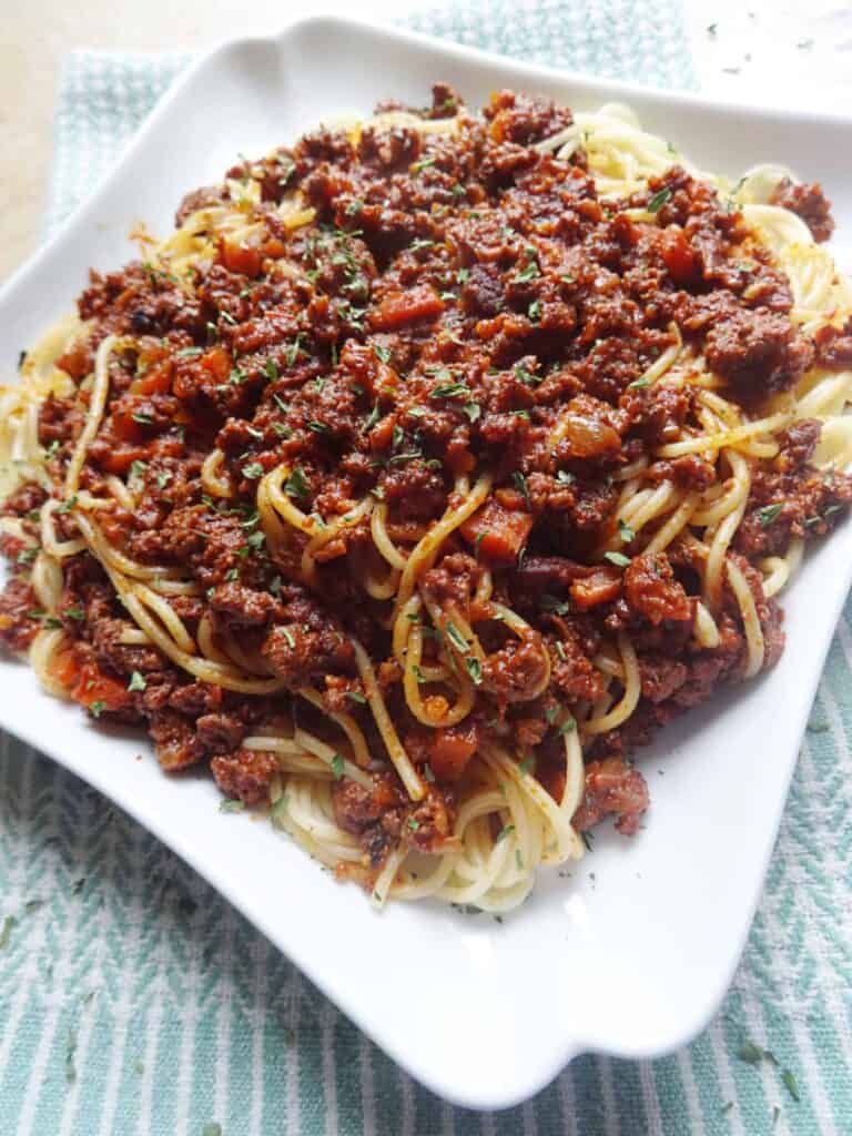 Spaghetti Bolognaise Sauce Southern Style Savory With Soul