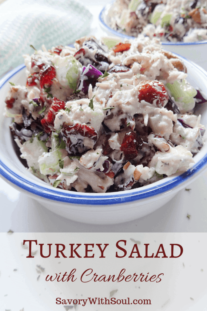 Turkey Salad with Cranberries