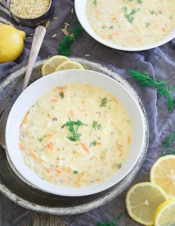 Leftover Turkey Recipes Lemon Orzo Soup